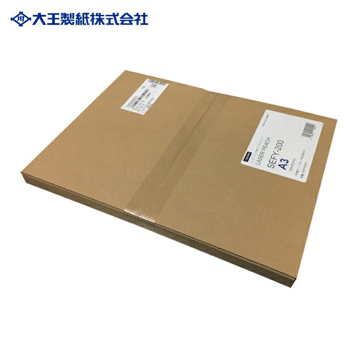 大王製紙 エリエール レーザーピーチリサイクル SEFY-200 A3(100枚入) (1箱) SEFY200A3