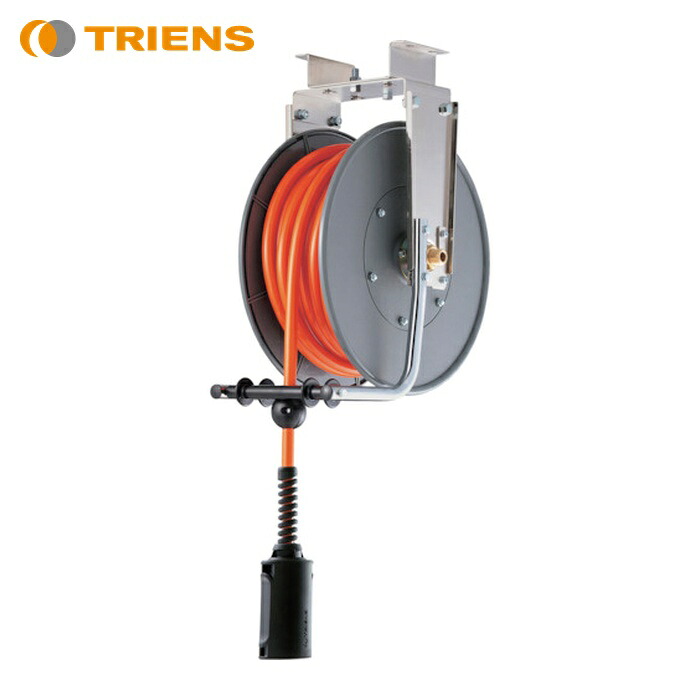 TRIENS 三協リール SHR-40P エアーホースリール 内径11mm&times;15m (1台)｜工具ランド　いたわり館