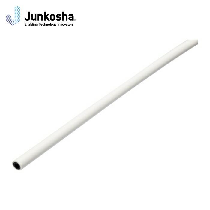 潤工社 SP4-06-W-100 二層スパッターチューブSP4 6X4X1Tmm 100m 白 (1巻) 花・ガーデン・DIY-DIY・工具