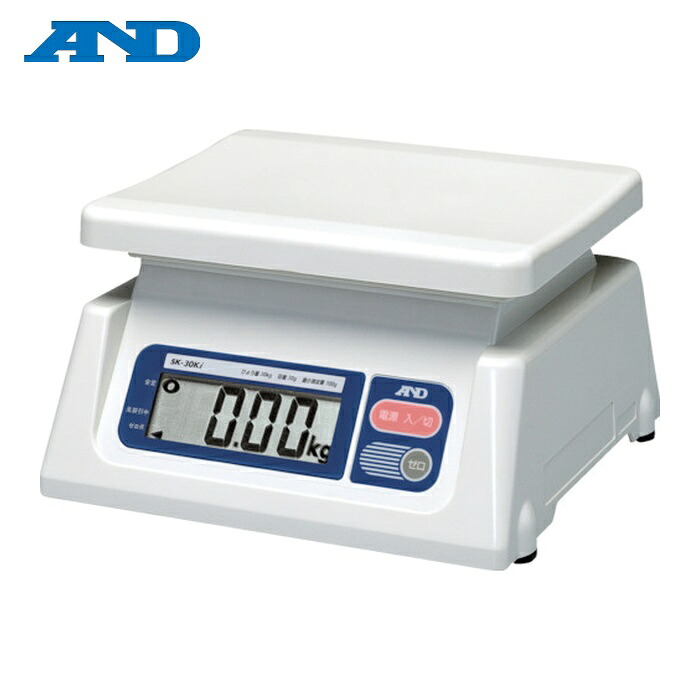 A&D エーアンドディ SK30KI デジタルはかり(検定付) ひょう量20/30kg (1台)