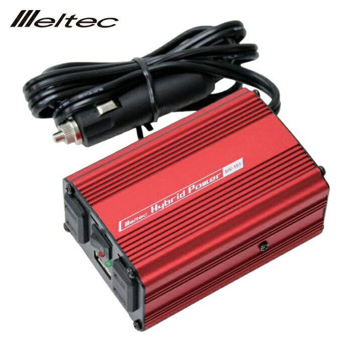 メルテック 大自工業 USB&コンセント 24V (1台) SIV-151