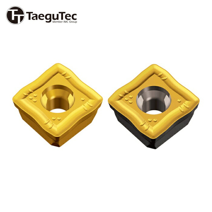 テグテック TAEGUTEC SOMT 060204 DP TT8020 刃先交換式ドリル用チップ トップドリル (10個)