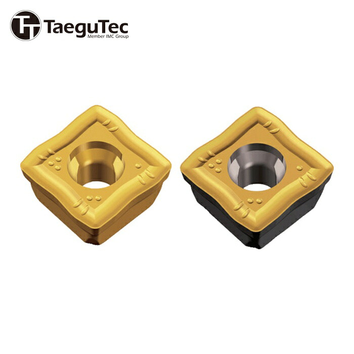 テグテック TAEGUTEC SOMT 070306 DP TT9080 刃先交換式ドリル用チップ トップドリル (10個)