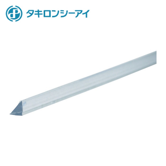 タキロン 接着棒 PVC クリア 四角 5MM×1M (10本入) (1Pk) SB8065-5X1000