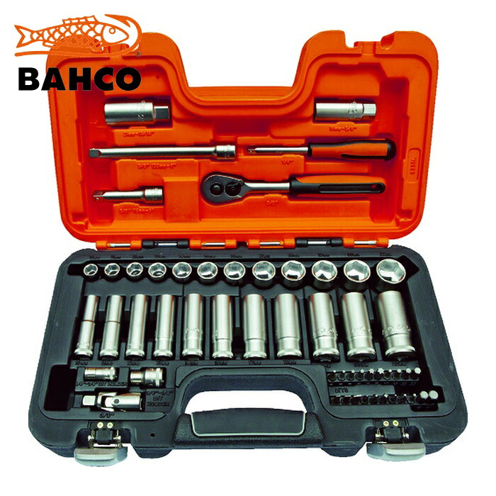 バーコ BAHCO S330L 3/8 1/4ソケットセット ディープ (1S)|工具ランド いたわり館