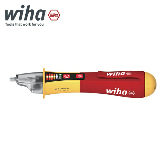 wiha ビーハ SB25513 LEDライト付き検電器 12-1000V (1台)