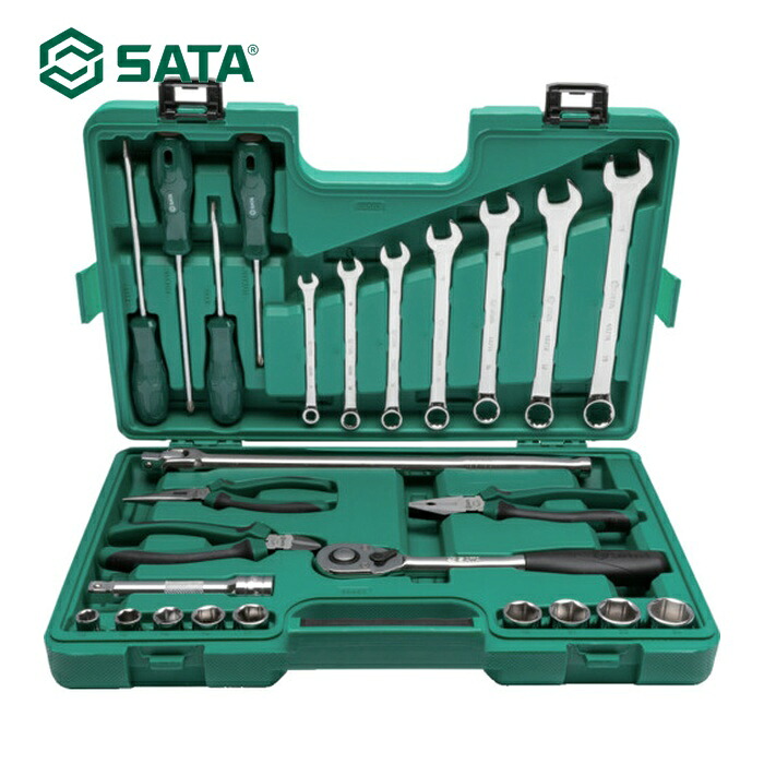 SATA ST09502SJ 物の具書き割り 差込角12.7粍(26点) (1S)