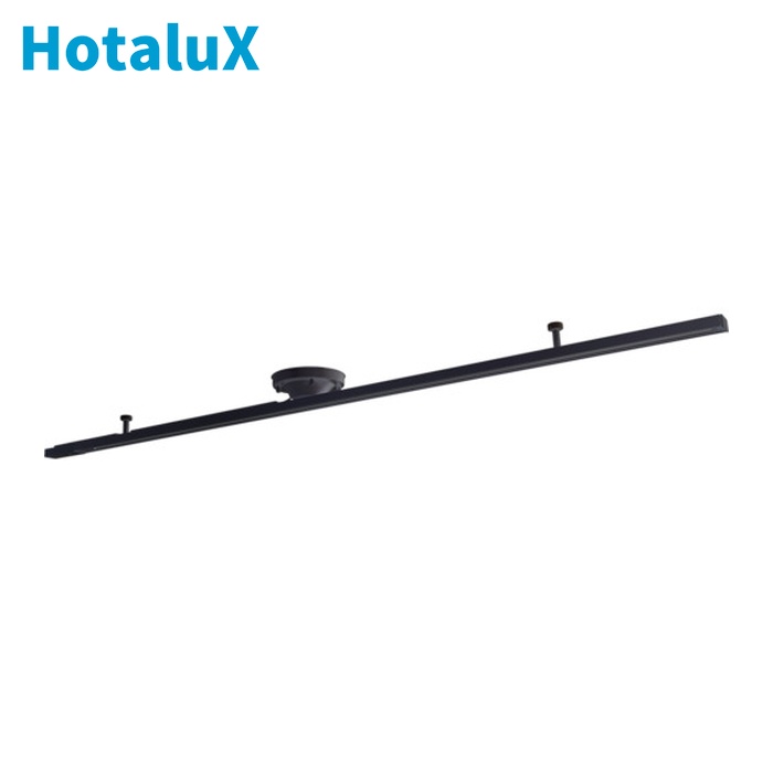 蛍クス HotaluX SD-1502L6A-K ライティングダクトレール 鋼板本体(黒いこと) 軌跡長1490粍 SD-1502L6A-K (1台)