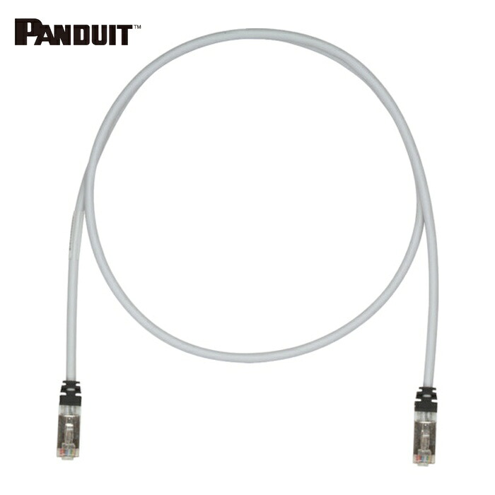 パンドウイット PANDUIT STP6X25MIG CAT6A/CAT6 遮蔽物パッチコード 25m ともし火薄墨色 STP6X25MIG (1本)