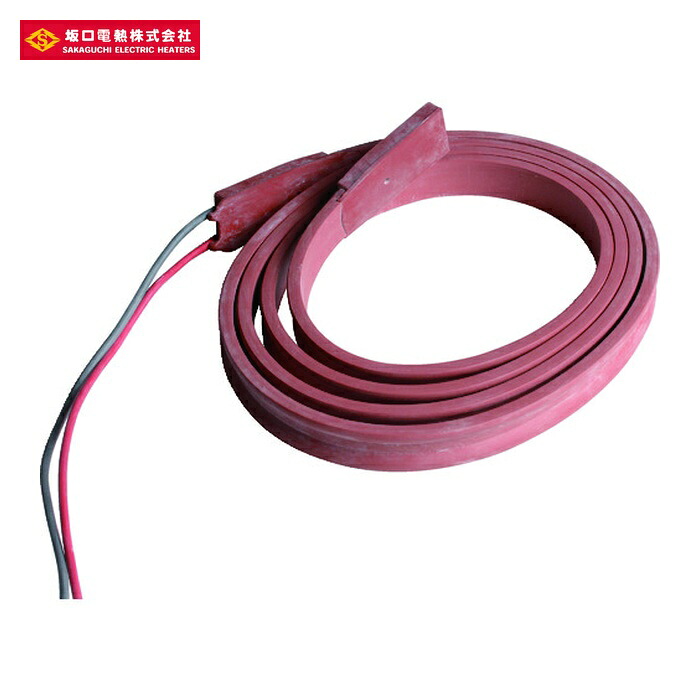坂口 SBH-215 シリコンベルトヒーター 200V/100V150/37.5W1500L (1本)