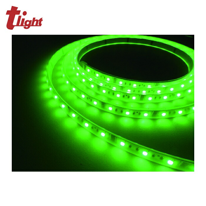 トライト tlight LEDテープライト Viewdi DC12V 16.6mmP 緑色 3m巻 (1巻) TLVDG3-16.6P