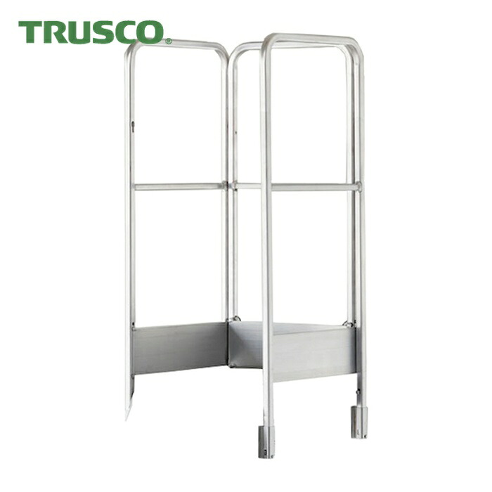 トラスコ TRUSCO 踏み台TDAD用踊り場手摺り 高さ900粍 (1台) TDAD-TOD