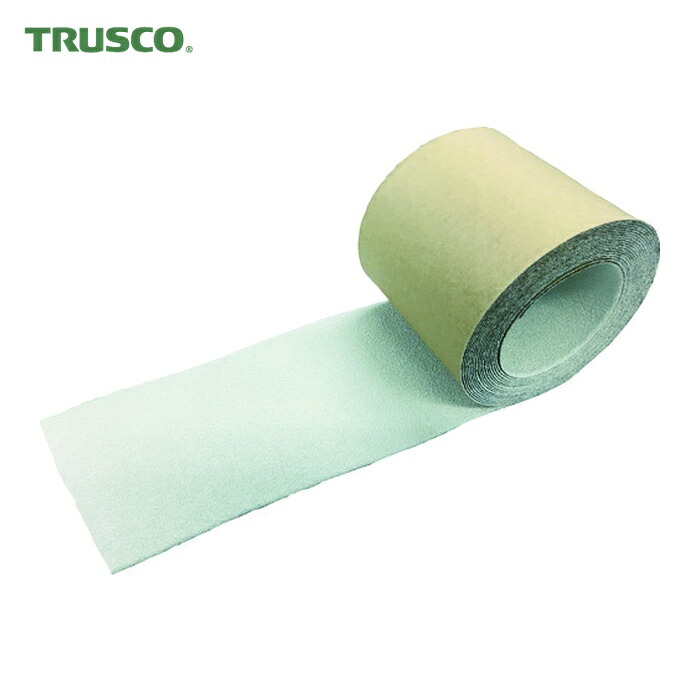 トラスコ TRUSCO ノン横すべり磁気テープ 室外用 150mmX10m 白いこと (1巻) TNS-15010W