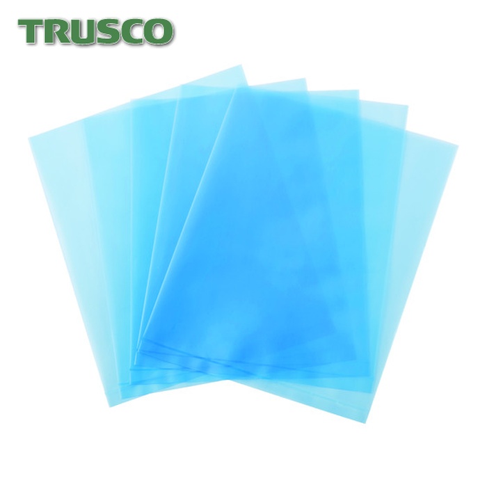 トラスコ TRUSCO 長期間対応帯電防止袋 縦600X400t0.05 青 50枚入 (1袋) TAD-4060