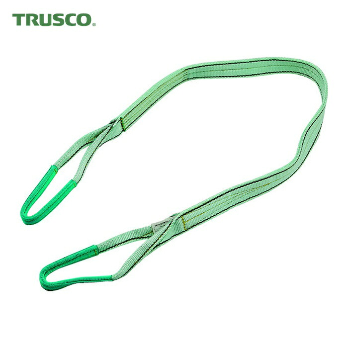 トラスコ TRUSCO 強力ポリエステルスリング JIS4等級 両端アイ形 100mmX3.0m (1本) TPSH100-30