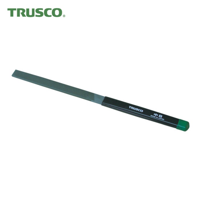 トラスコ TRUSCO 組ヤスリ 平 中目 12本セット 全長170mm(12本組サイズ) (1S) THI012-02