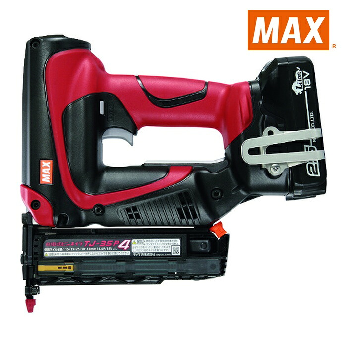 マックス MAX TJ-35P4-BC/1825A 充電ピンネイラセット(2.5AH) (1台) 44,993円