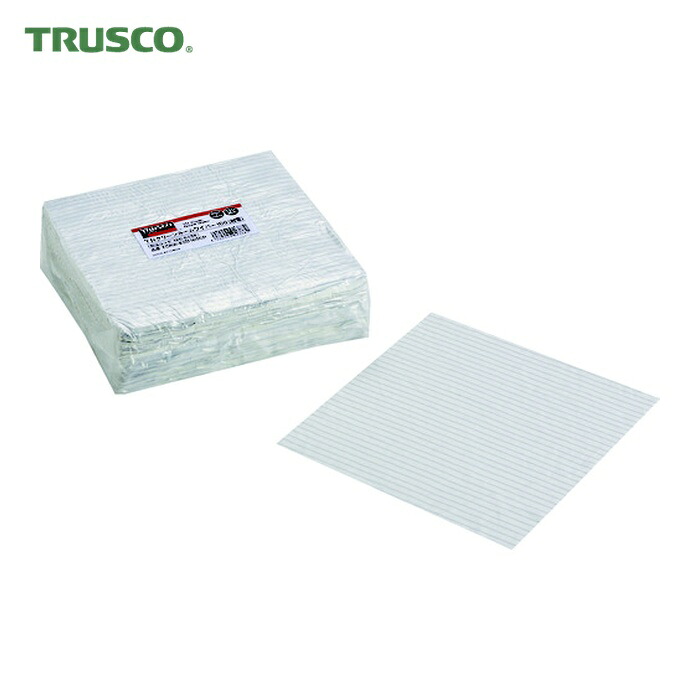 トラスコ TRUSCO TNクリーンルームワイパー100(制電) 228X228mm 150枚入 (1袋) TCRW-ESD100CP