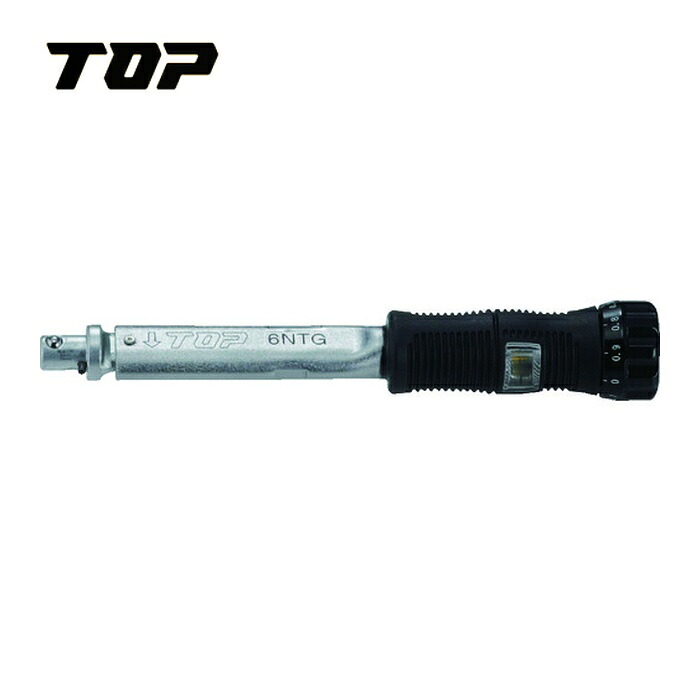 TOP トップ工業 T-6NTG グリップ付プリセット形トルクハンドル 調整範囲2~6N・m (1本)
