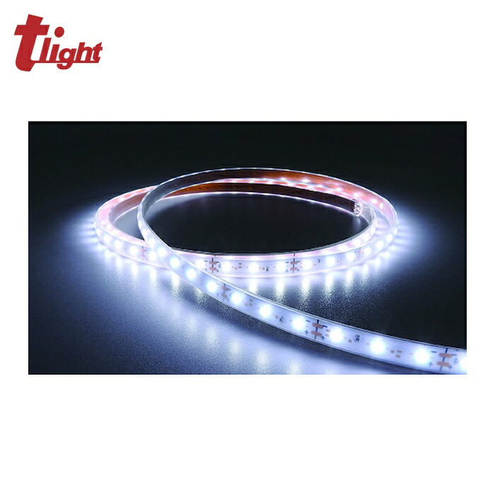 トライト tlight LEDテープライト Viewdi Plus DC24V 16.6mmP 6500K 5m巻 (1本) TLVD+652-16.6P-5