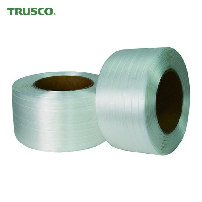 トラスコ TRUSCO ポリエステルバンド 幅32mm 230m (1巻) TBS105