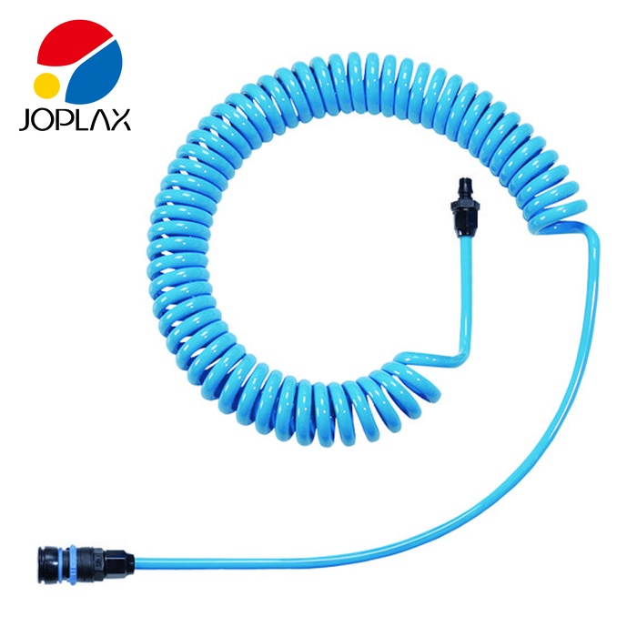 ジョプラックス JOPLAX T-1008J コイルホース 青 有効6M (1本)
