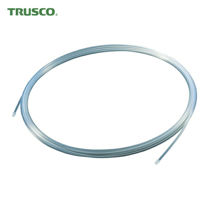 トラスコ TRUSCO フッ素樹脂チューブ 内径10mmX外径12mm 長さ20m (1巻) TPFA12-20｜工具ランド　いたわり館