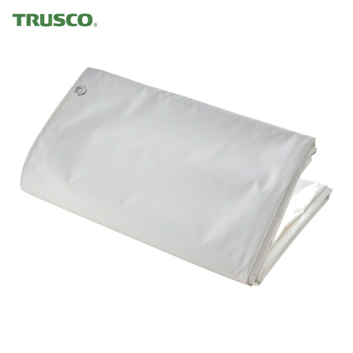 トラスコ TRUSCO 白防炎シート5.4X7.2(目付350G) (1枚) TBSP-5472