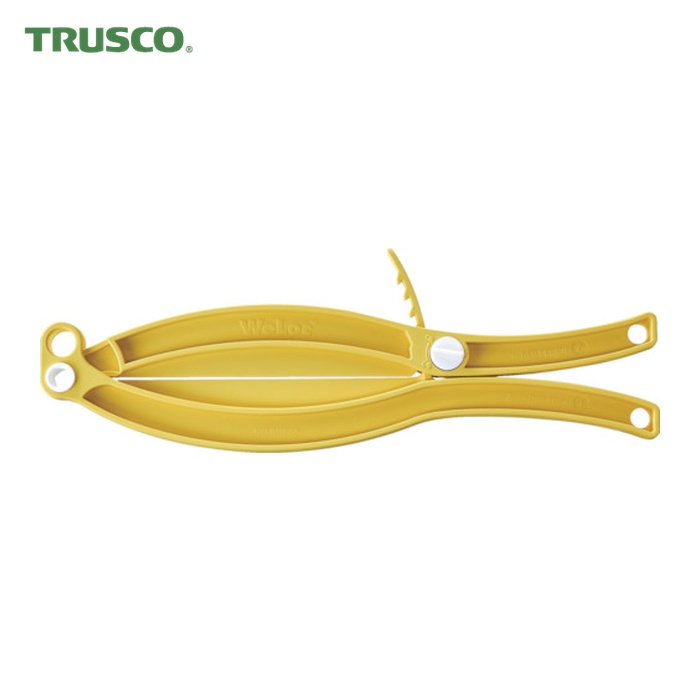トラスコ TRUSCO フレコンバック用クリップ 150mm 黄 (1個) TGPA150-YE