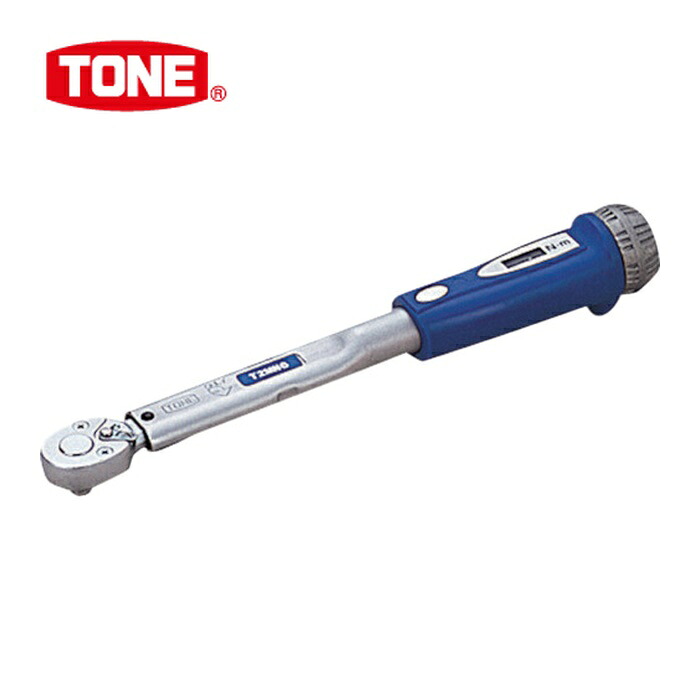 TONE トネ T2MN6 プレセット形トルクレンチ(ダイレクトセットタイプ) トルク調整範囲1~6N・m 最小目盛0.1N・m (1個)｜工具ランド　いたわり館 11,256円