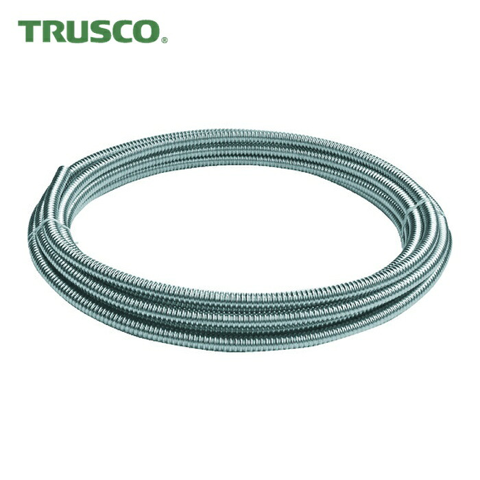 トラスコ TRUSCO フレキシブルパイプ 外径Φ16X10m (1巻) TFP-1310M-304|工具ランド いたわり館