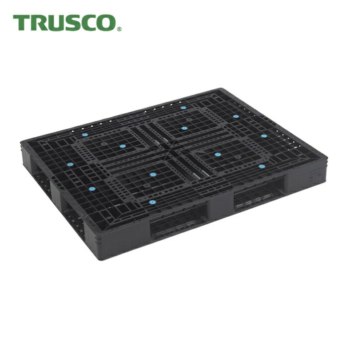 トラスコ TRUSCO 樹脂パレット 片面4方差 1400X1100 (1枚) TAP-D4-1114｜工具ランド　いたわり館
