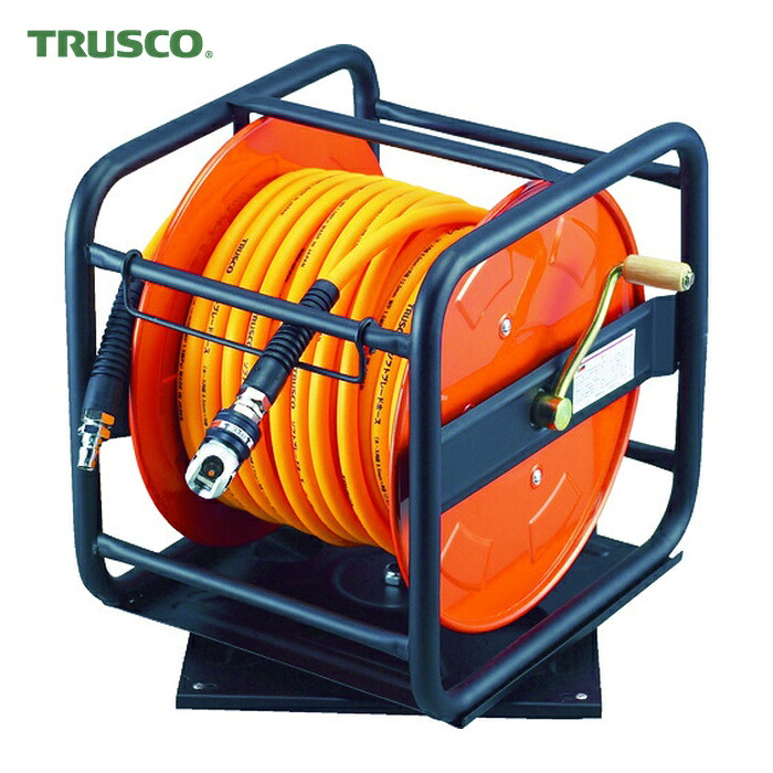 トラスコ TRUSCO B型エアーリールスィングカップリング付8.5X12.5 30m巻 (1台) TAB-85-30N