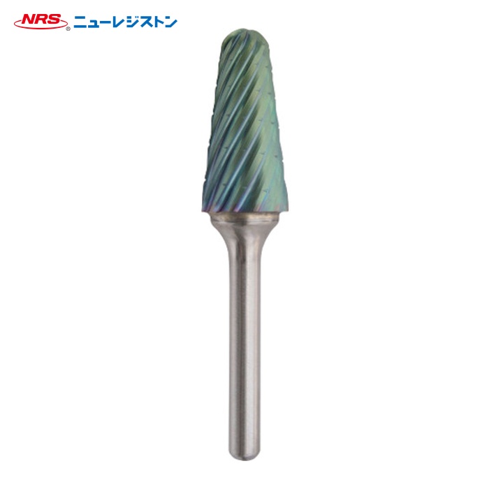 NRS ニューレジストン TCBT4800-6RV-ACC 超硬赤ちょうちん テーパーrvとり捨てる ACC上塗り 刃径16×刃長33×軸径6×軸長45 置き目後ばらい (1本)