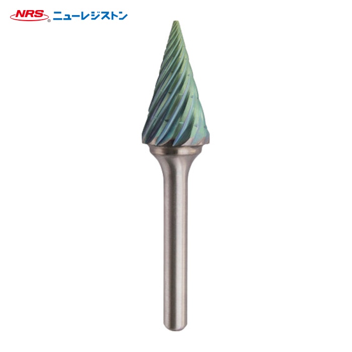 NRS ニューレジストン TCBT2750-1-6RV-ACC 超硬赤ちょうちん 円錐rvとり捨てる ACC上塗り 刃径16×刃長29×軸径6×軸長44 置き目後ばらい (1本)