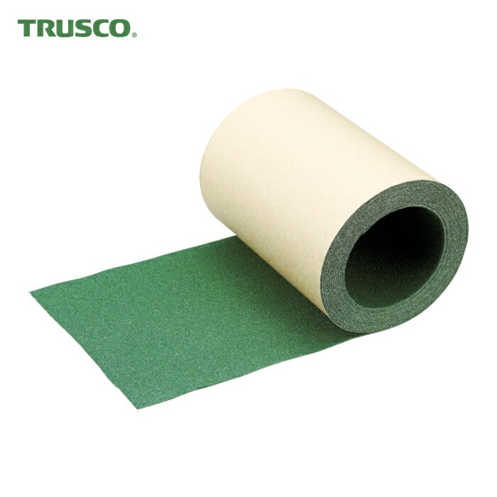 トラスコ TRUSCO ノン横すべり磁気テープ 室外用 150mmX10m (1巻) TNS-15010 (GN)