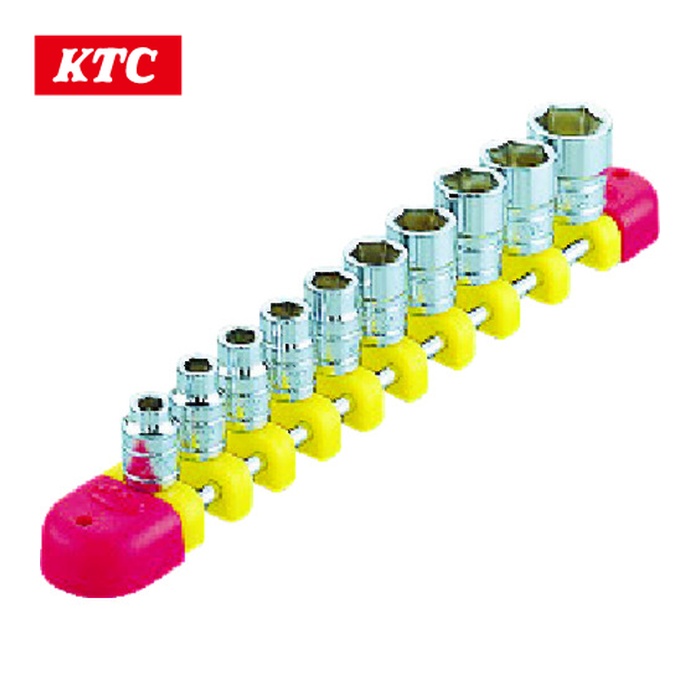 KTC 京都機械工具 結核症210E 6.3sq.ソケット仕掛ける[10コ組] (1S) 締付工具-DIY・工具