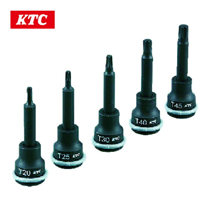 KTC 京都機械工具 TBTP305T 9.5sq.T型インパクトトルクスレンチセット[5コ組] (1S)｜工具ランド　いたわり館