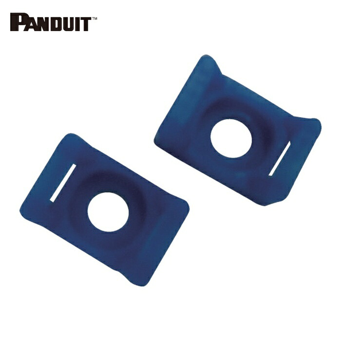 パンドウイット PANDUIT TM2S8-C76 タイマウント テフゼル アクアブルー (100個入) (1袋)