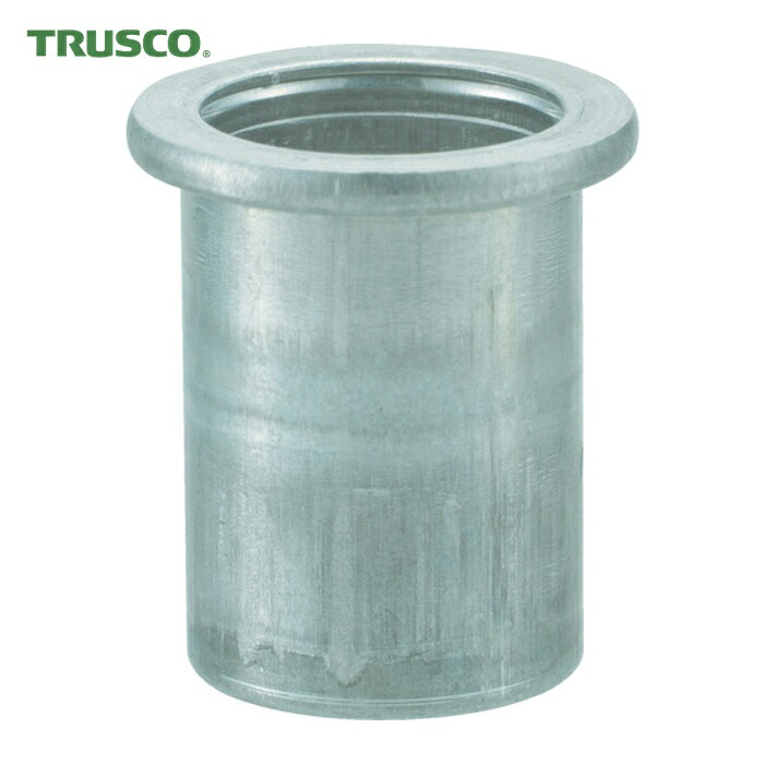 トラスコ TRUSCO クリンプナット平頭アルミ 板厚1.5 M5X0.8 1000個入 (1箱) TBN-5M15A-C