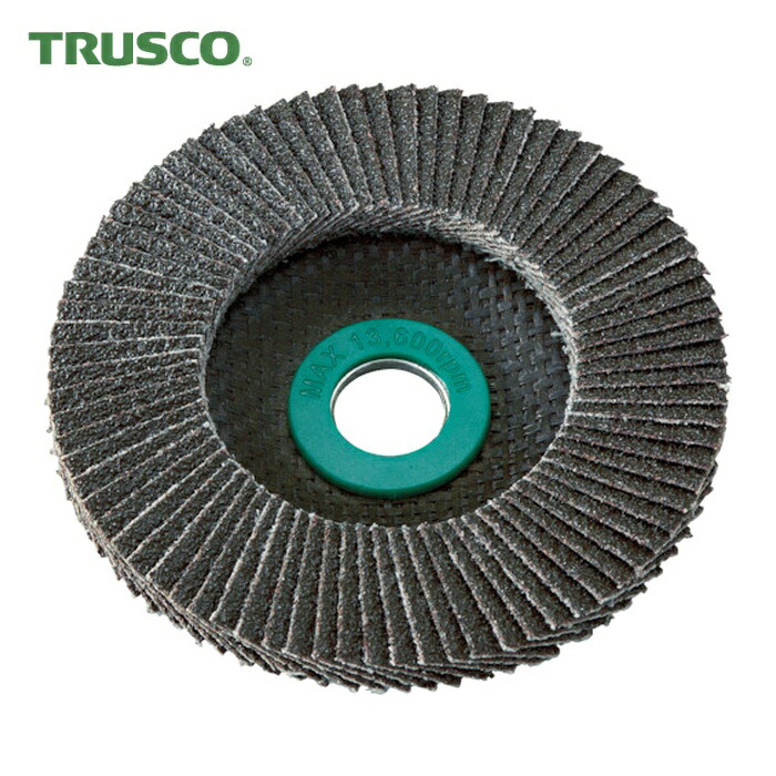 トラスコ TRUSCO GPトップ ジルコニア Φ180 #100 (5枚入) (1箱) TGP18022-Z-100