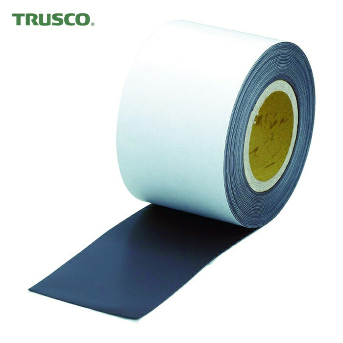 トラスコ TRUSCO マグネットロール のり付 t1.0mmX巾100mmX10m (1巻) TMGN1-100-10