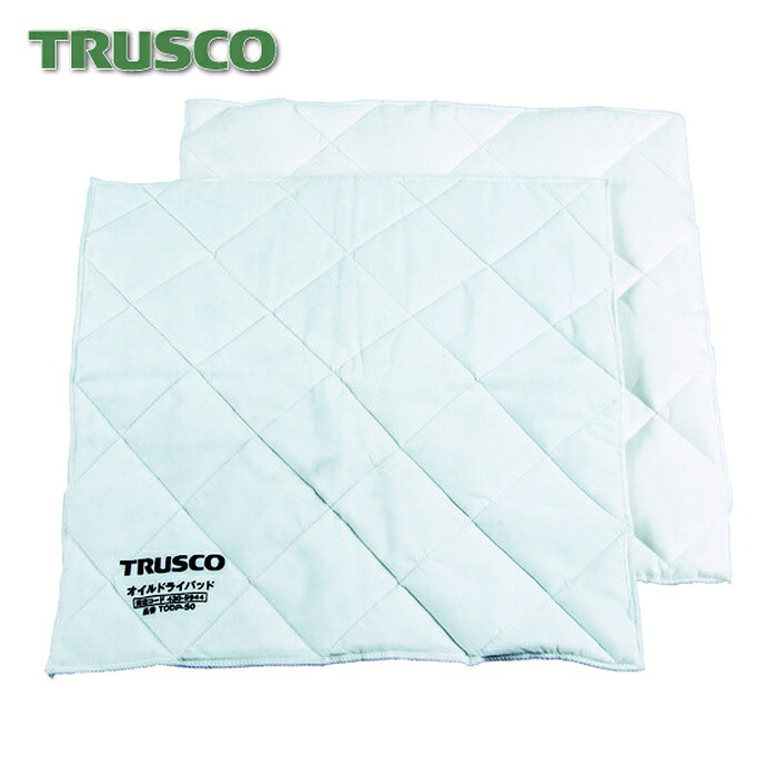 トラスコ TRUSCO オイルドライパッド 500×500 100枚入 (1箱) TODP-50