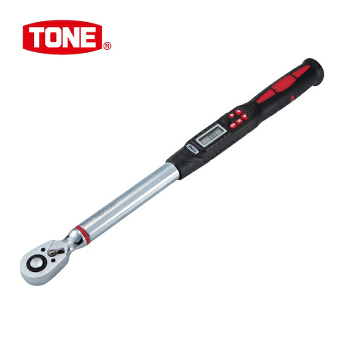 TONE トネ T4DT200H トルクレンチ(デジタル式) ラチェットデジトルク トルク調整範囲40~200N・m (1個)