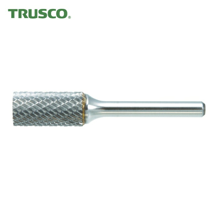 トラスコ TRUSCO 超硬赤ちょうちん 円柱型 Φ19X刃長25X軸6 シングルとり捨てる (1本) 結核症1C190S