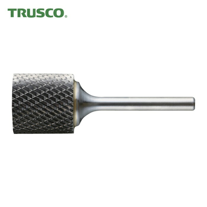 トラスコ TRUSCO 超硬バー 円筒型 Φ25X刃長25X軸6 ダブルカット (1本) TB1C250|工具ランド いたわり館