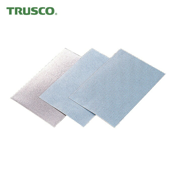トラスコ TRUSCO ダイヤ角シート 両面テープ仕様 2mm電着#100 (1枚) TDKS-2-100