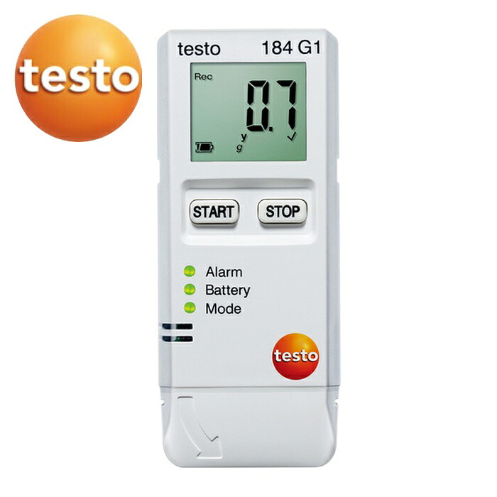 テストー 温湿度・ぼうぜん自失度知識ロガー testo 184 G1 (1個) TESTO184G1 DIY・工具-温湿度計