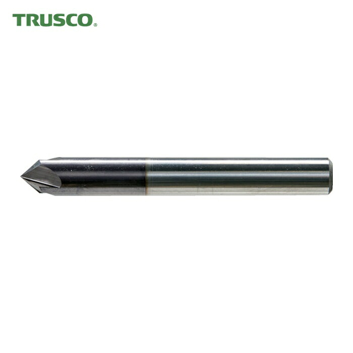 トラスコ TRUSCO 超硬面取りカッター90°Φ12 (1本) TR90-121283