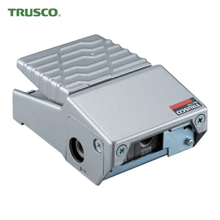 トラスコ TRUSCO 足踏み切替え弁 界面4 (1台) TP-4マイコン41-8